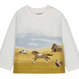 Camiseta bebé manga larga