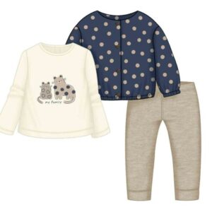 Chandal 3 pzas. bebé niña.