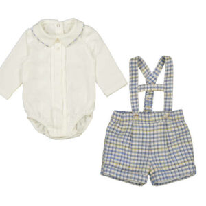 Conjunto peto baby niño.